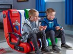 X Rocker Nintendo Super Mario™ Dual Rivals Floor Rocker Gaming-Bodensessel für Kinder & Jugendliche mit 2.1 Soundsystem - rot/weiß/grün