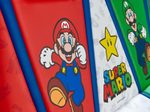 X Rocker Nintendo Super Mario™ Dual Rivals Floor Rocker Gaming-Bodensessel für Kinder & Jugendliche mit 2.1 Soundsystem - rot/weiß/grün