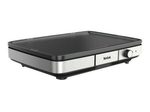 Tefal Elektrogrill Maxi Plancha, schwarz/edelstahl
