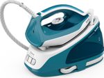 Tefal Express Easy Dampfbügeleisen, weiß/türkis