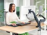LEITZ Notebook-Monitor-Halterung Ergo dunkelgrau