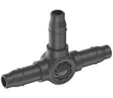 GARDENA Anschlussstück für Tropfschlauch Micro-Drip-System T-Stück 4,6 mm (3/16")