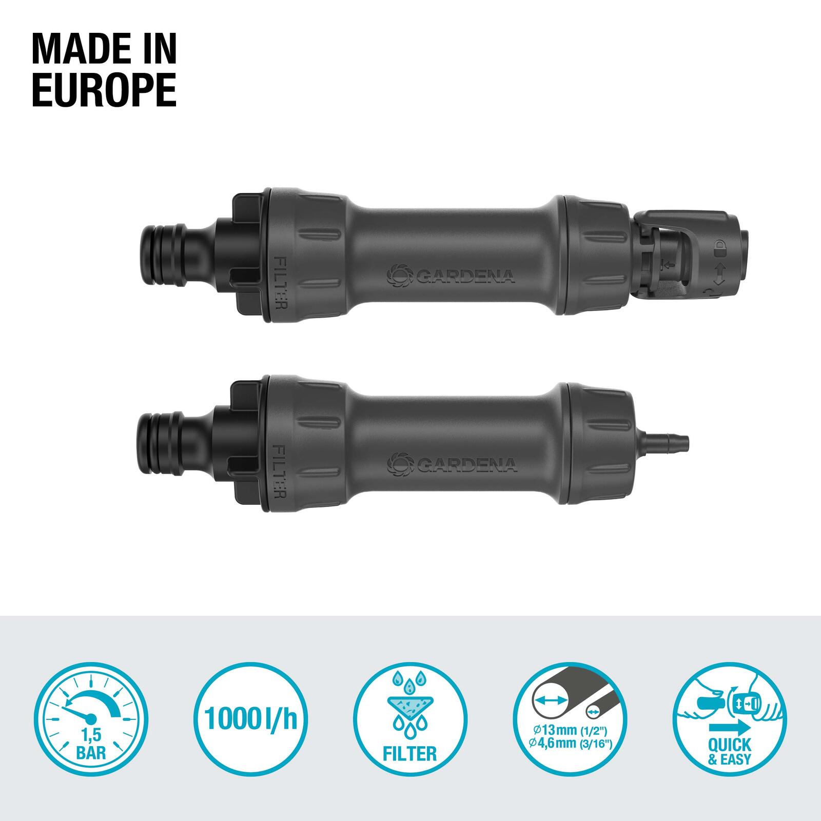 GARDENA Druckminderer Micro-Drip-System Basisgerät 1000