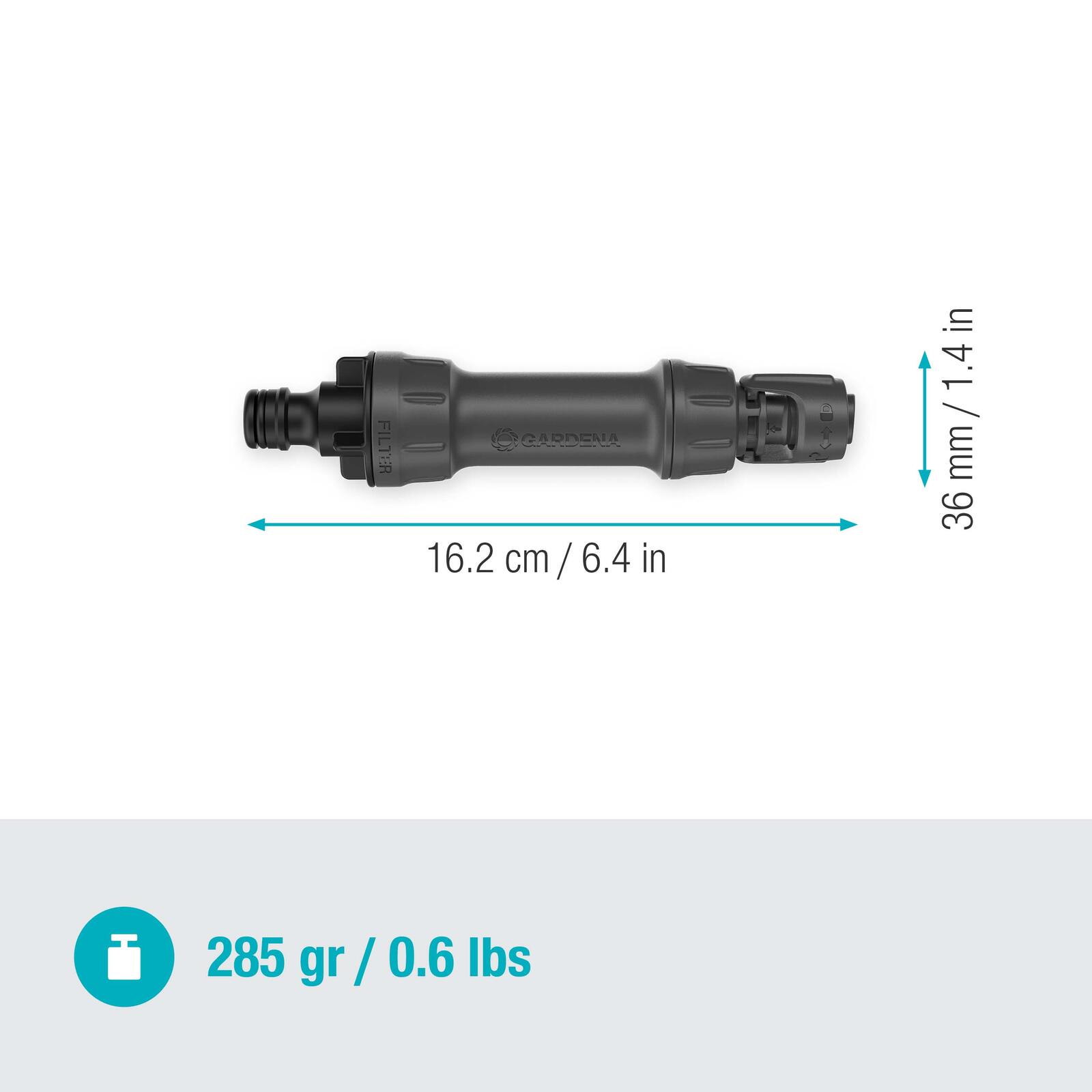 GARDENA Druckminderer Micro-Drip-System Basisgerät 1000