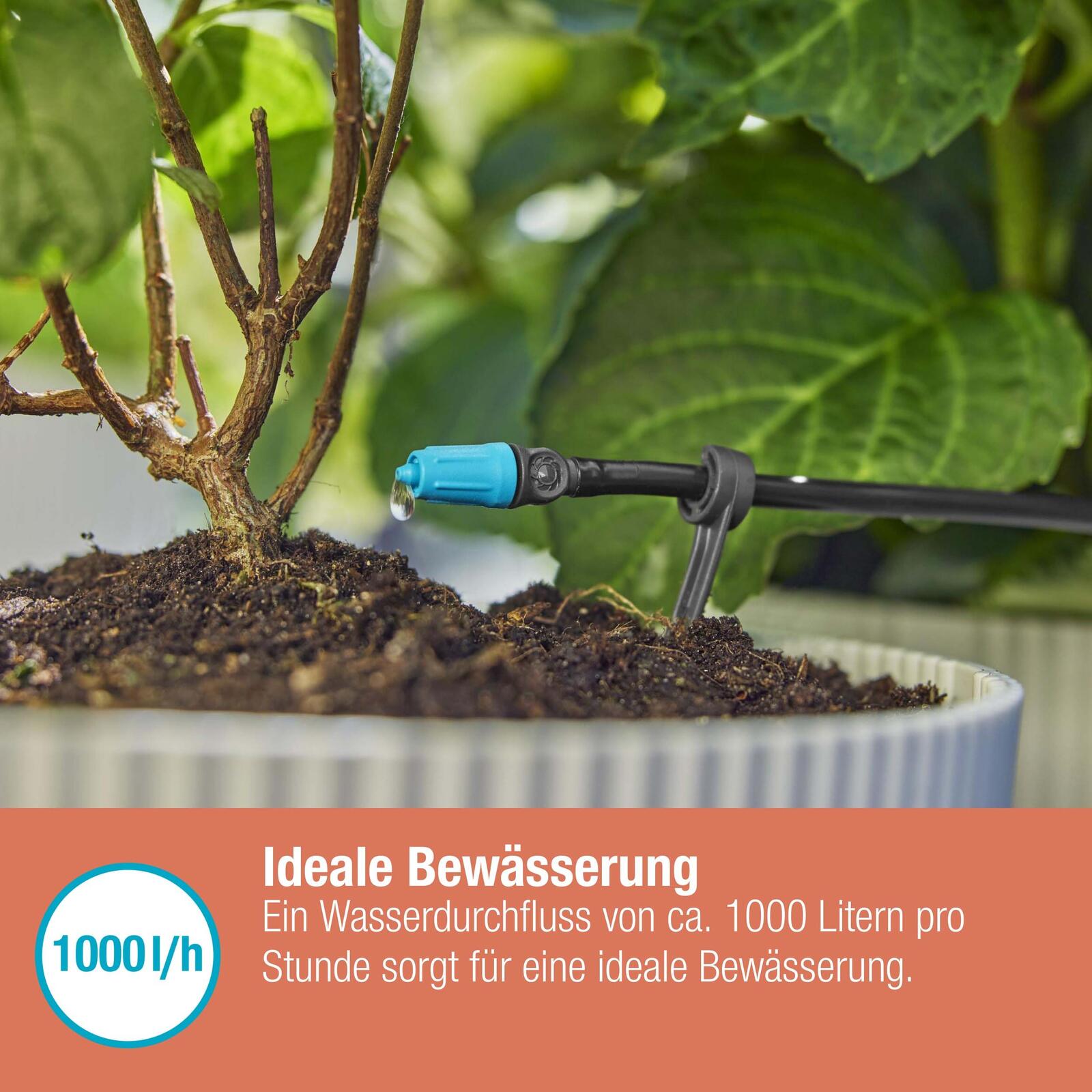 GARDENA Druckminderer Micro-Drip-System Basisgerät 1000