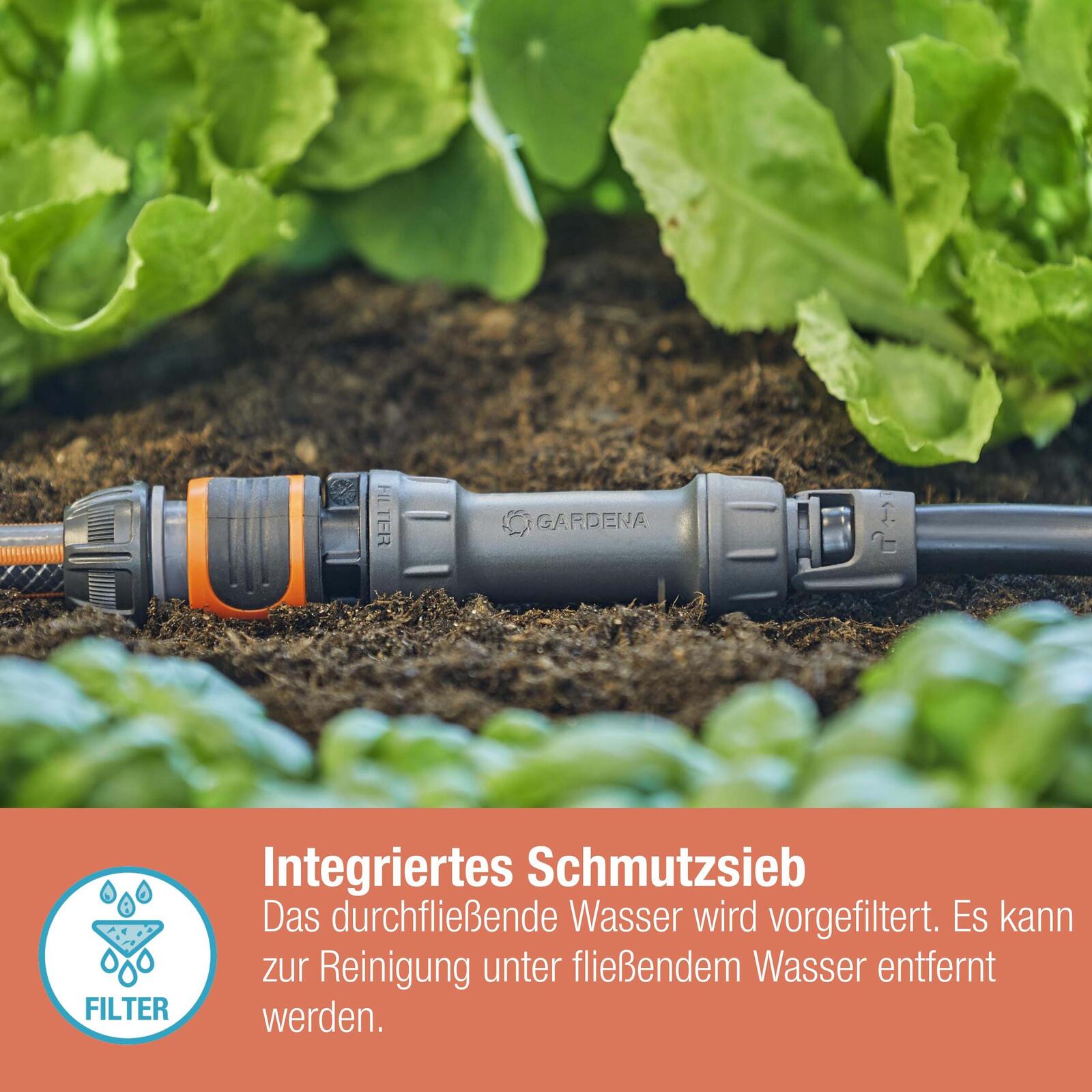 GARDENA Druckminderer Micro-Drip-System Basisgerät 1000