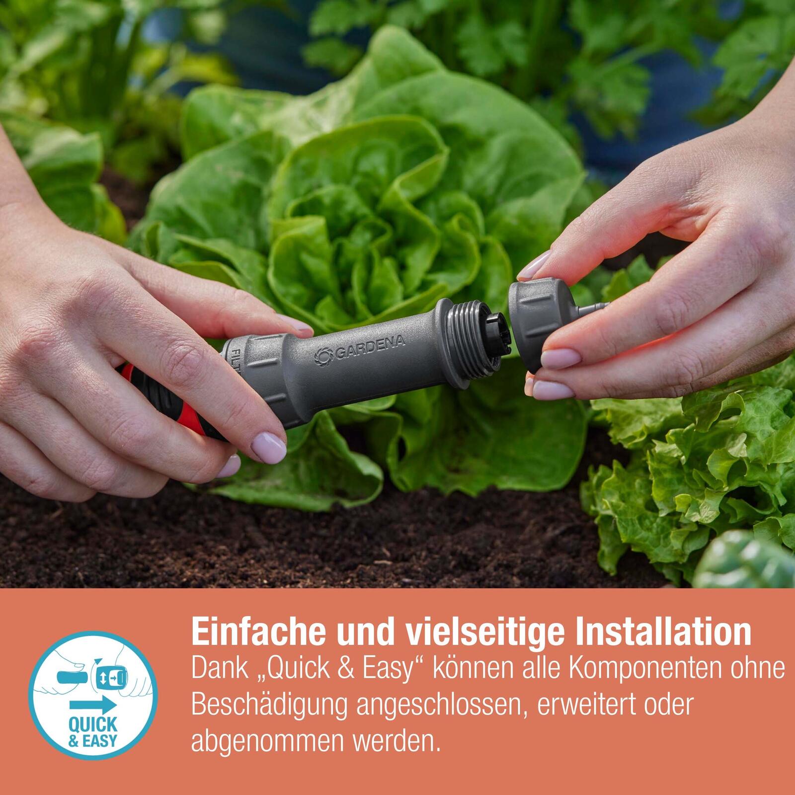 GARDENA Druckminderer Micro-Drip-System Basisgerät 1000