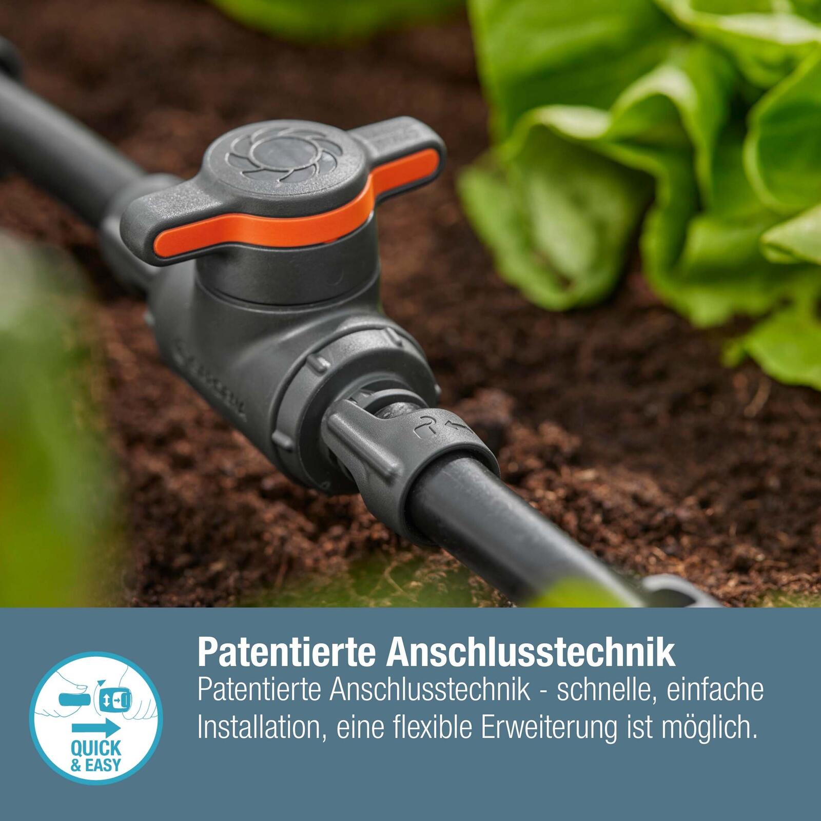 GARDENA Regulier-/Absperrventil Micro-Drip-System