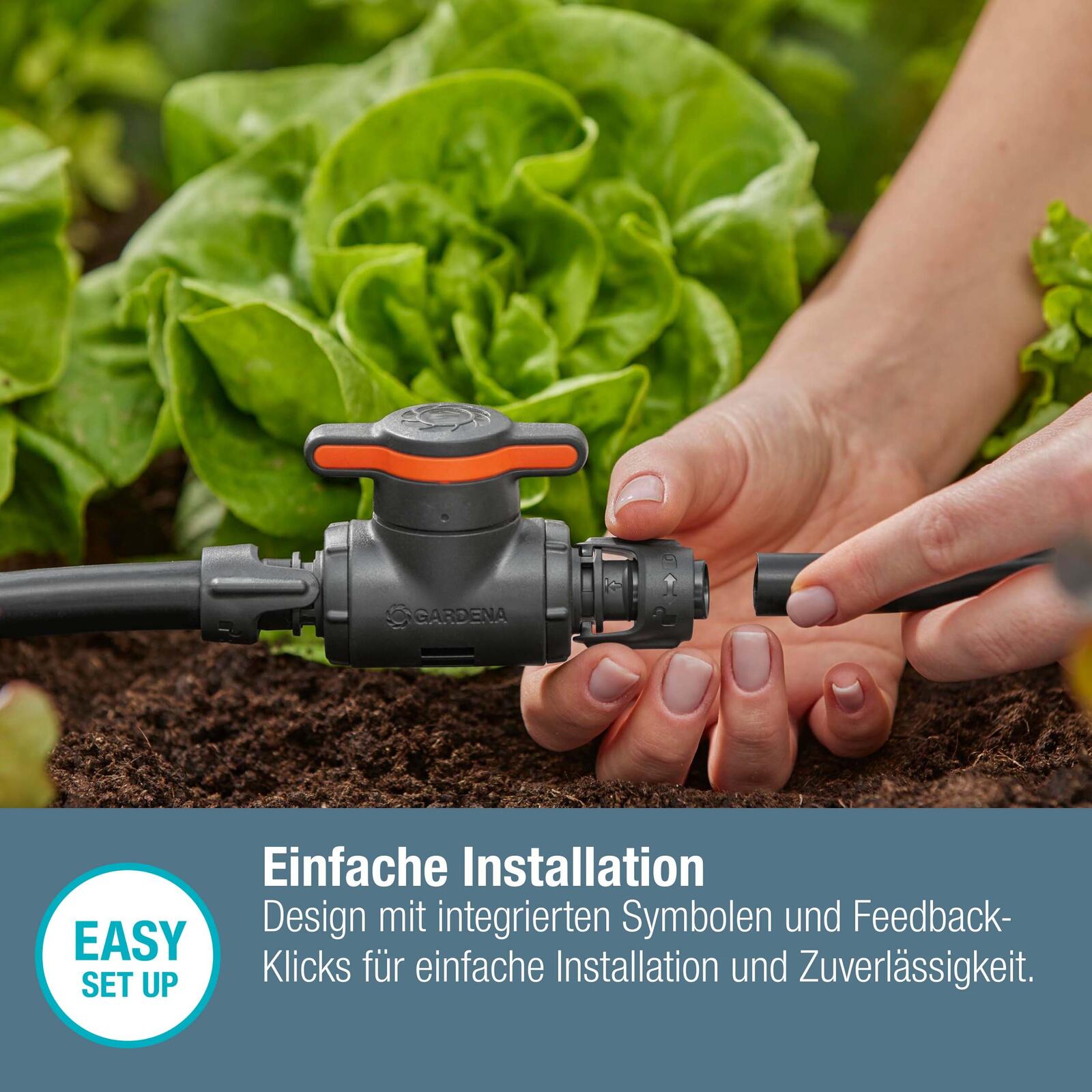 GARDENA Regulier-/Absperrventil Micro-Drip-System