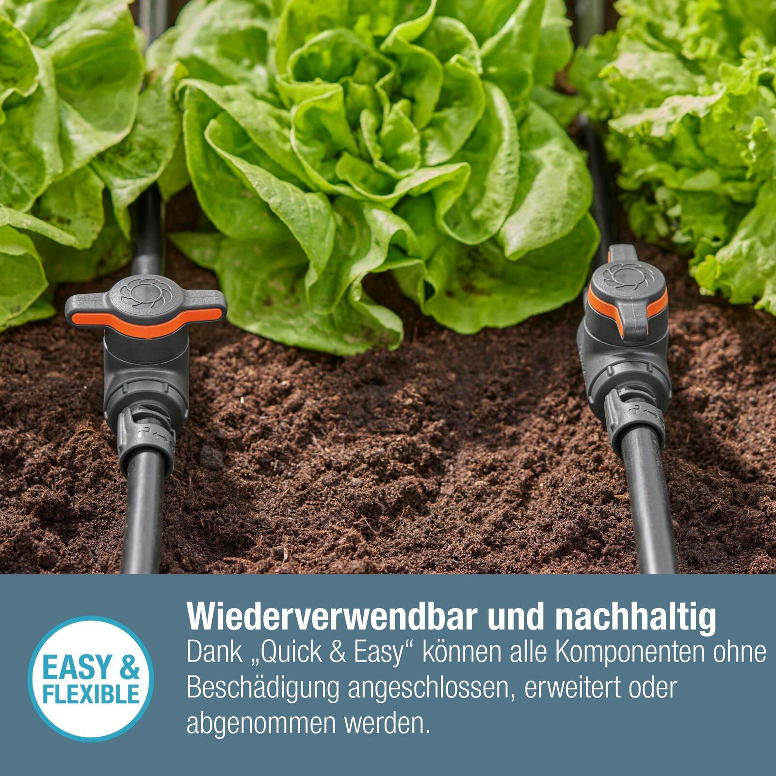 GARDENA Regulier-/Absperrventil Micro-Drip-System