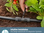 GARDENA Tropfschlauchverbinder Micro-Drip-System T-Stück 13 mm (1/2") – 4,6 mm (3/16")