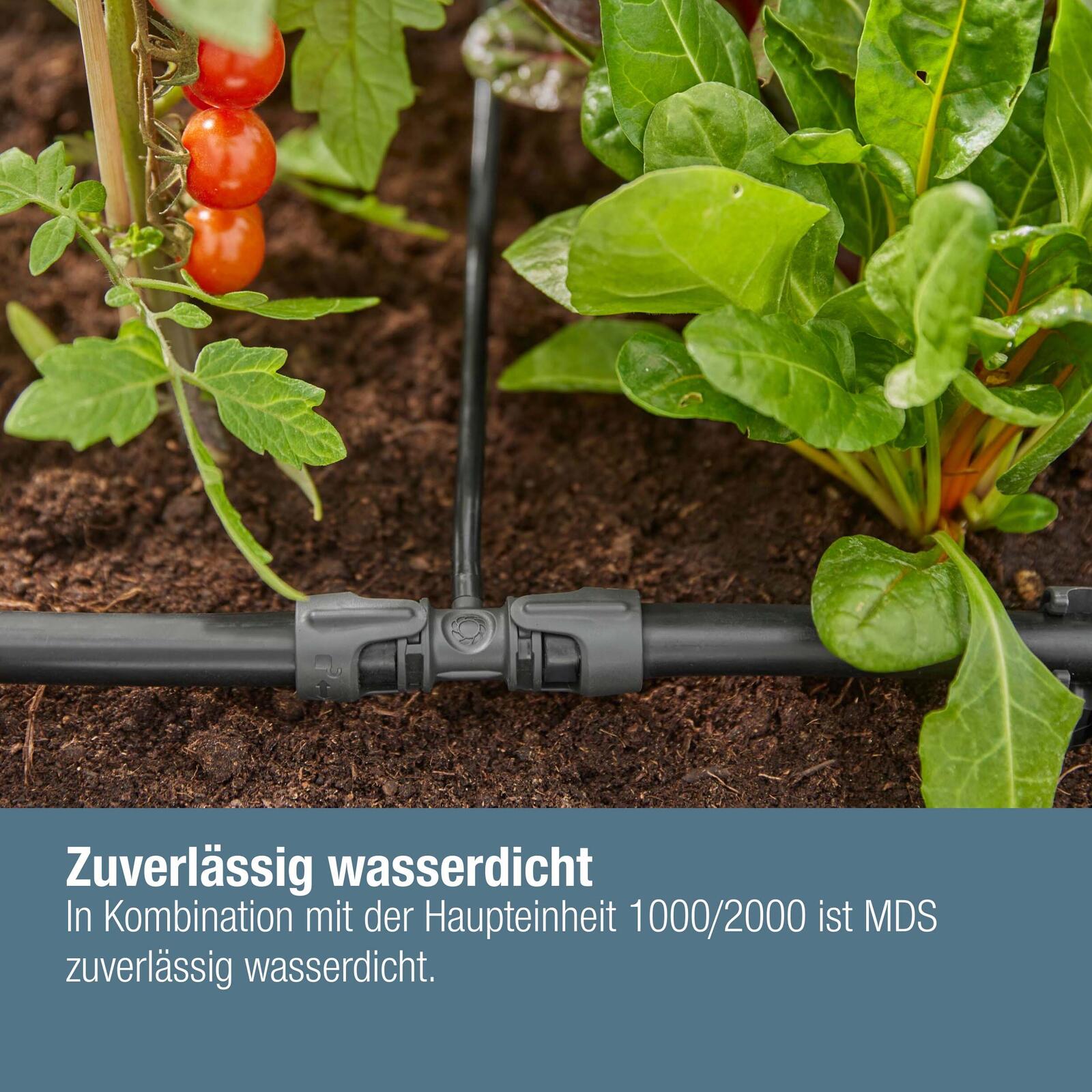 GARDENA Tropfschlauchverbinder Micro-Drip-System T-Stück 13 mm (1/2") – 4,6 mm (3/16")