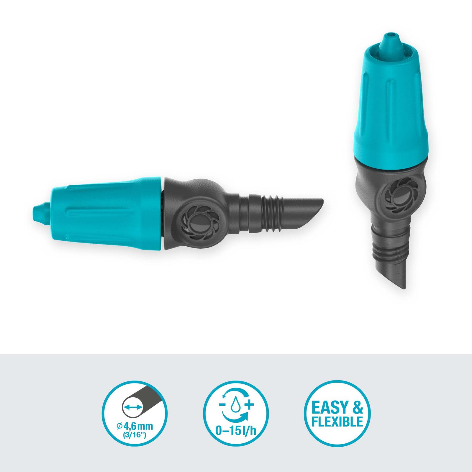 GARDENA Endtropfer für Tropfschlauch Micro-Drip-System