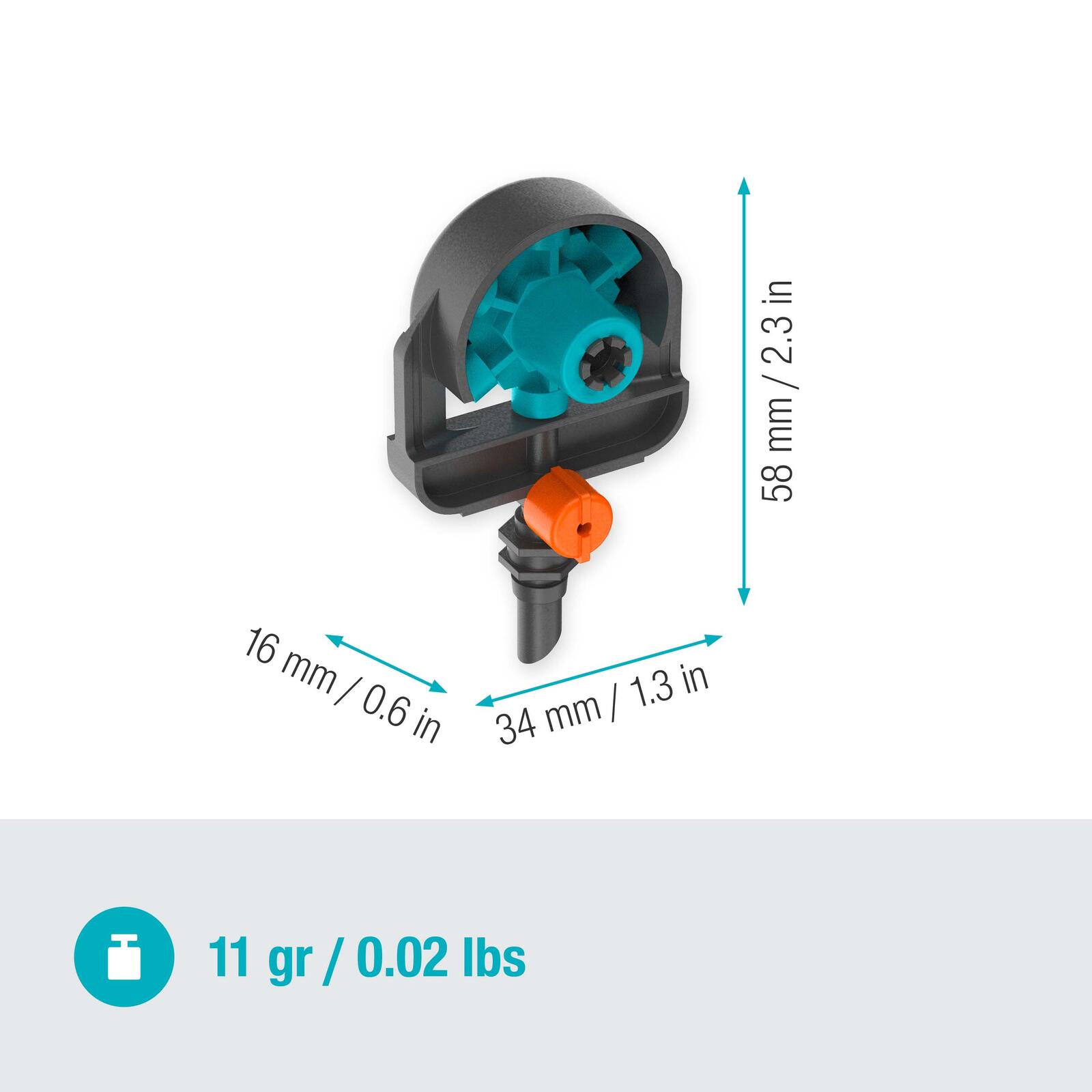 GARDENA Düse für Tropfschlauch Micro-Drip-System