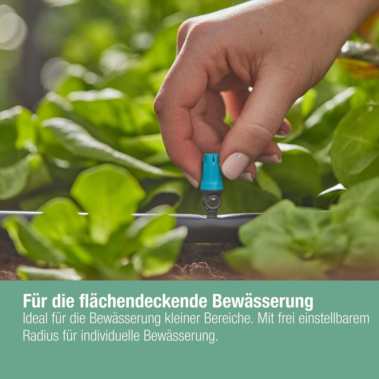 GARDENA Düse für Tropfschlauch Micro-Drip-System Kleinflächendüse
