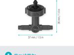 GARDENA Reihentropfer für Tropfschlauch Micro-Drip-System 2l/h