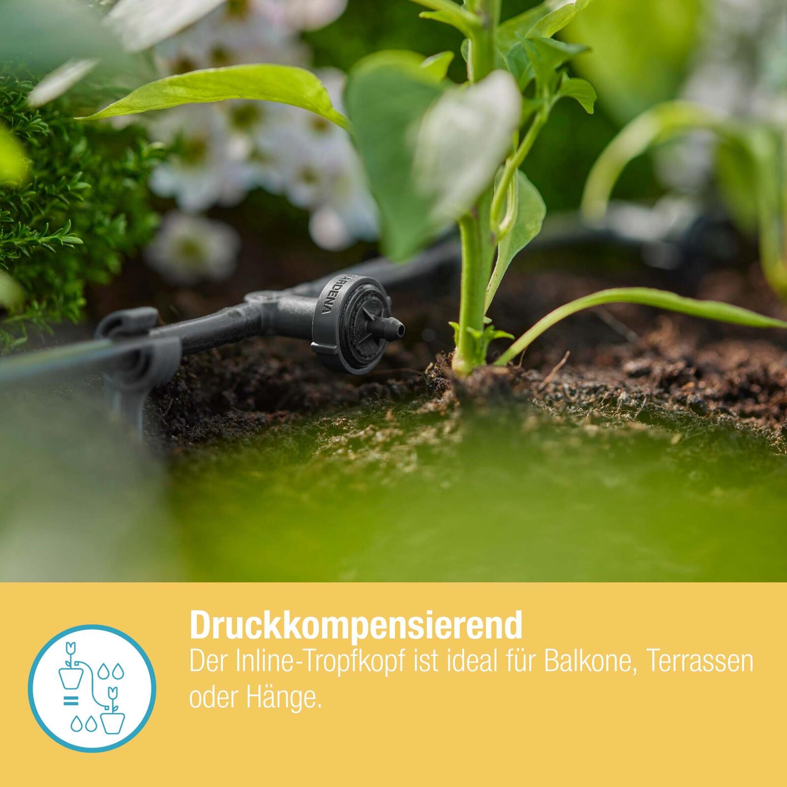 GARDENA Reihentropfer für Tropfschlauch Micro-Drip-System 2l/h