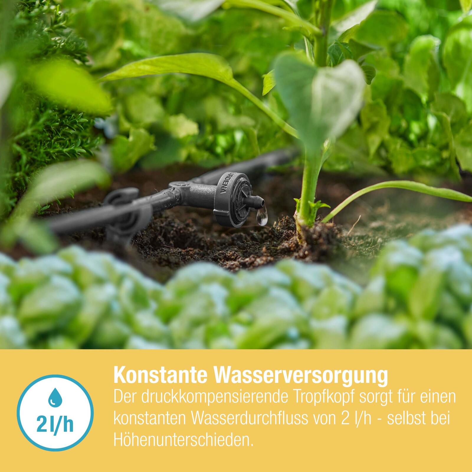 GARDENA Reihentropfer für Tropfschlauch Micro-Drip-System 2l/h