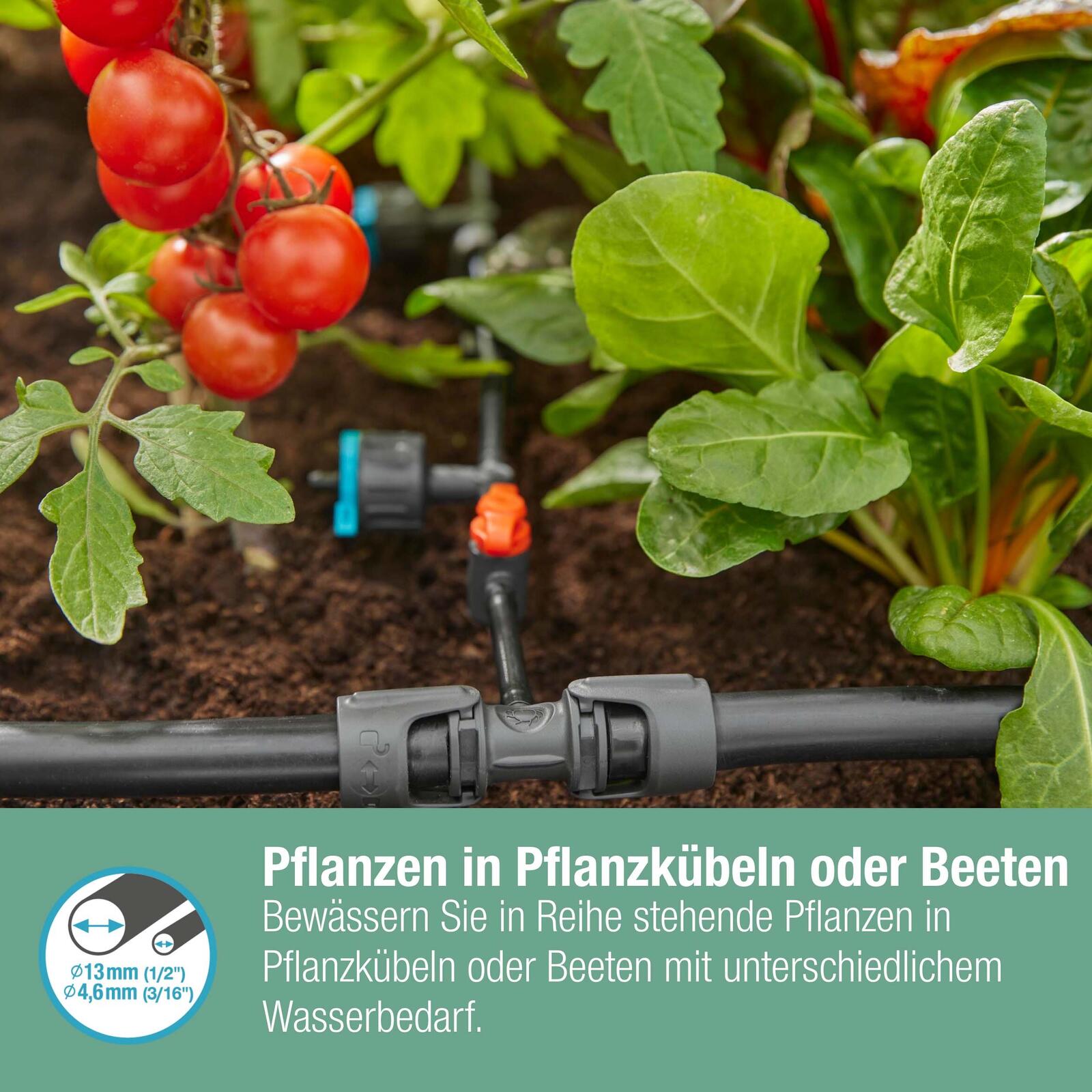 GARDENA Reihentropfer für Tropfschlauch Micro-Drip-System 1- 8 l/h