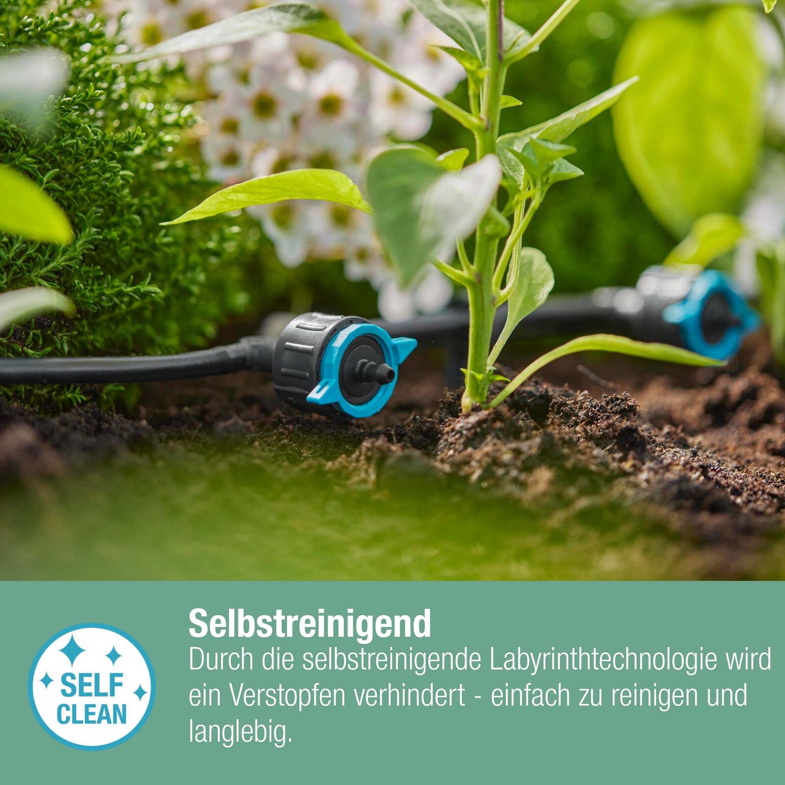 GARDENA Reihentropfer für Tropfschlauch Micro-Drip-System 1- 8 l/h
