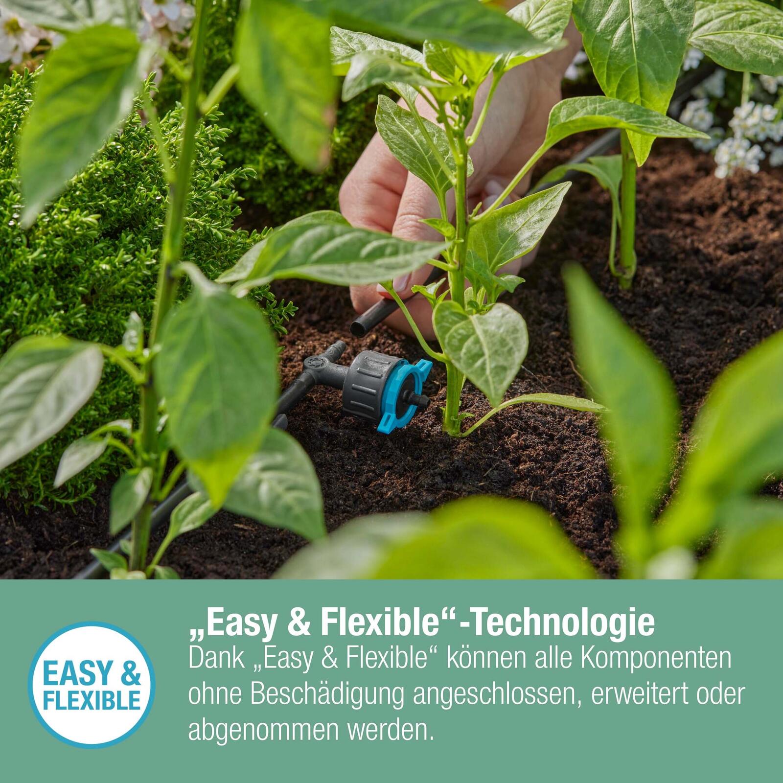 GARDENA Reihentropfer für Tropfschlauch Micro-Drip-System 1- 8 l/h