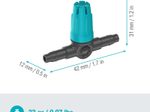 GARDENA Regneranschluss Micro-Drip-System Kleinflächendüse