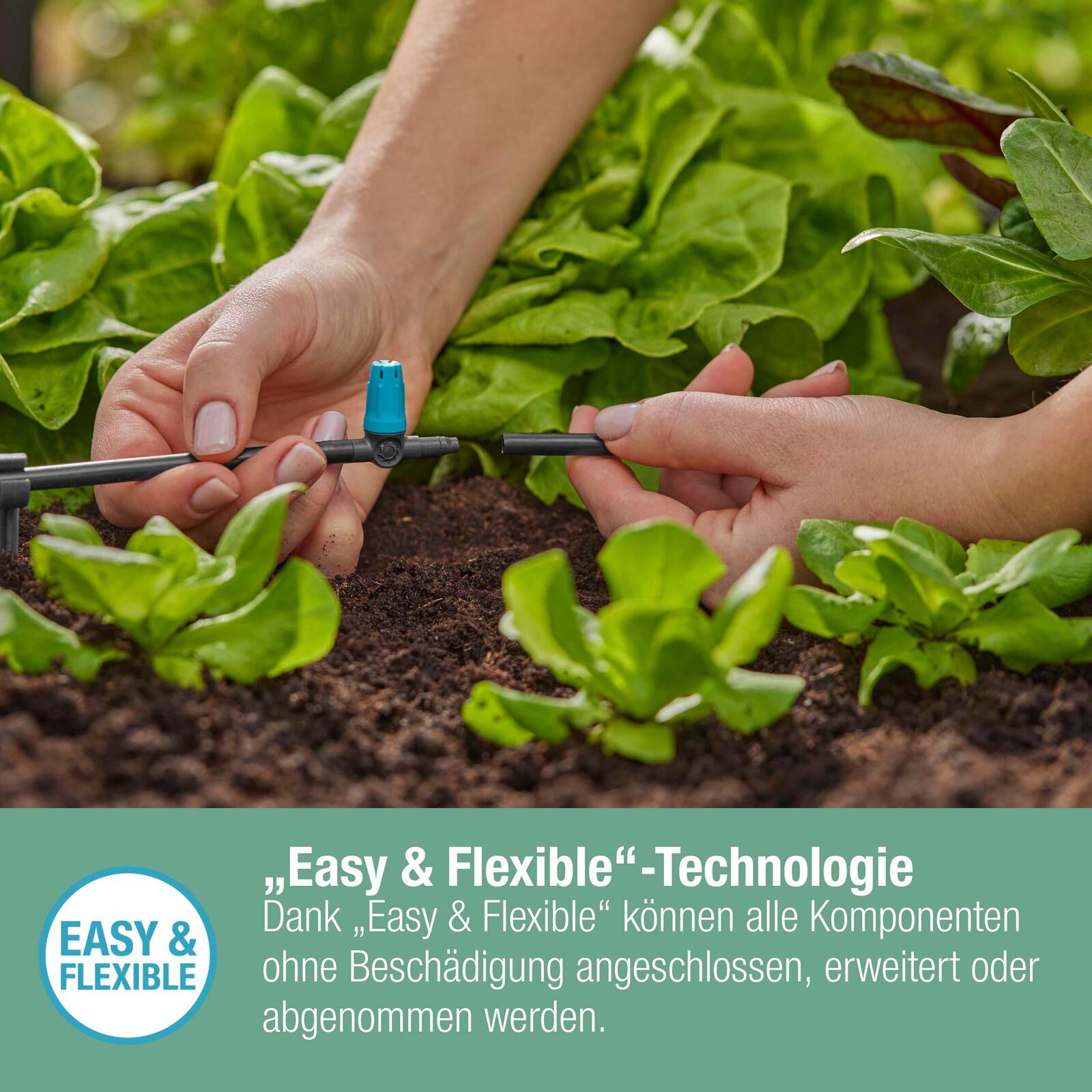 GARDENA Regneranschluss Micro-Drip-System Kleinflächendüse