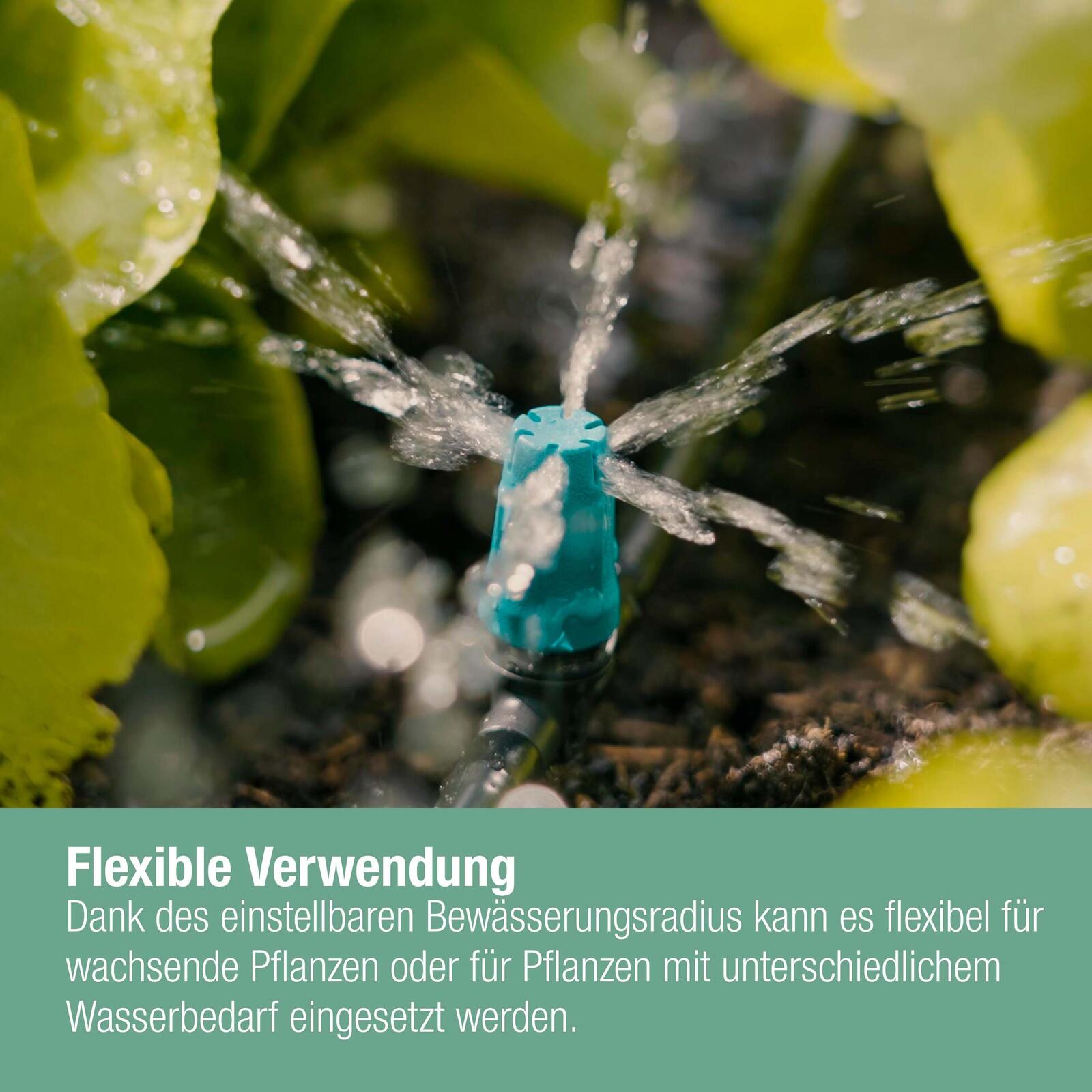 GARDENA Regneranschluss Micro-Drip-System Kleinflächendüse