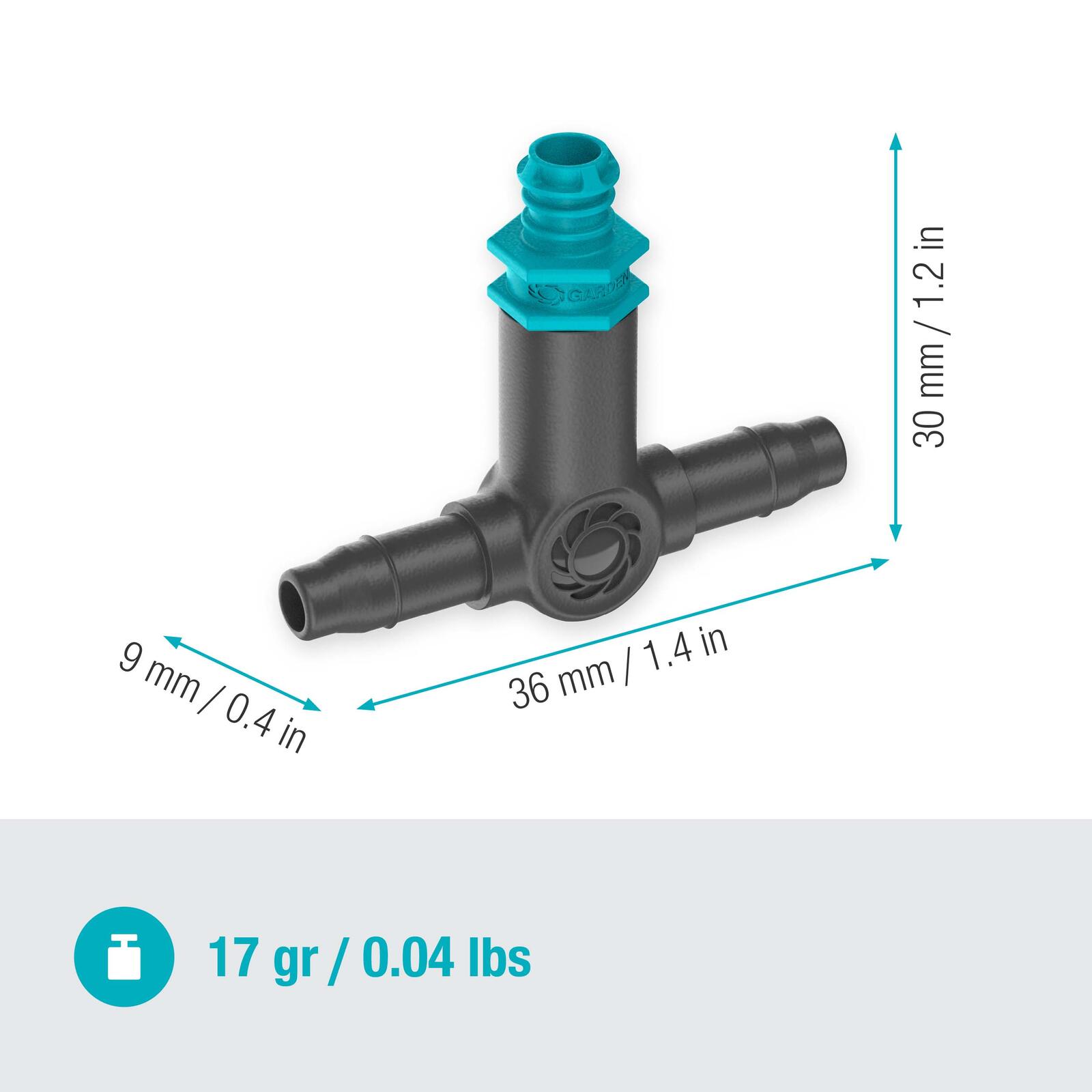 GARDENA Reihentropfer für Tropfschlauch Micro-Drip-System 2 l/h