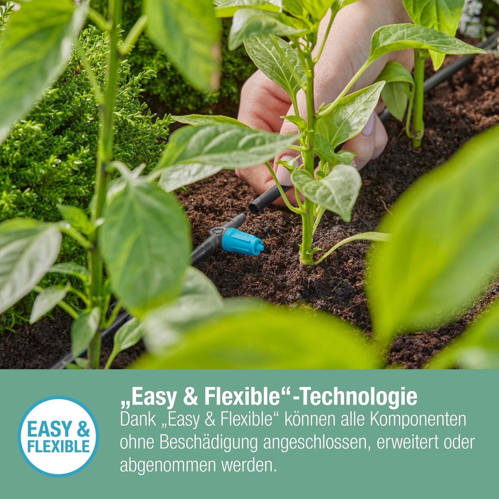 GARDENA Reihentropfer für Tropfschlauch Micro-Drip-System 0-15 l/h