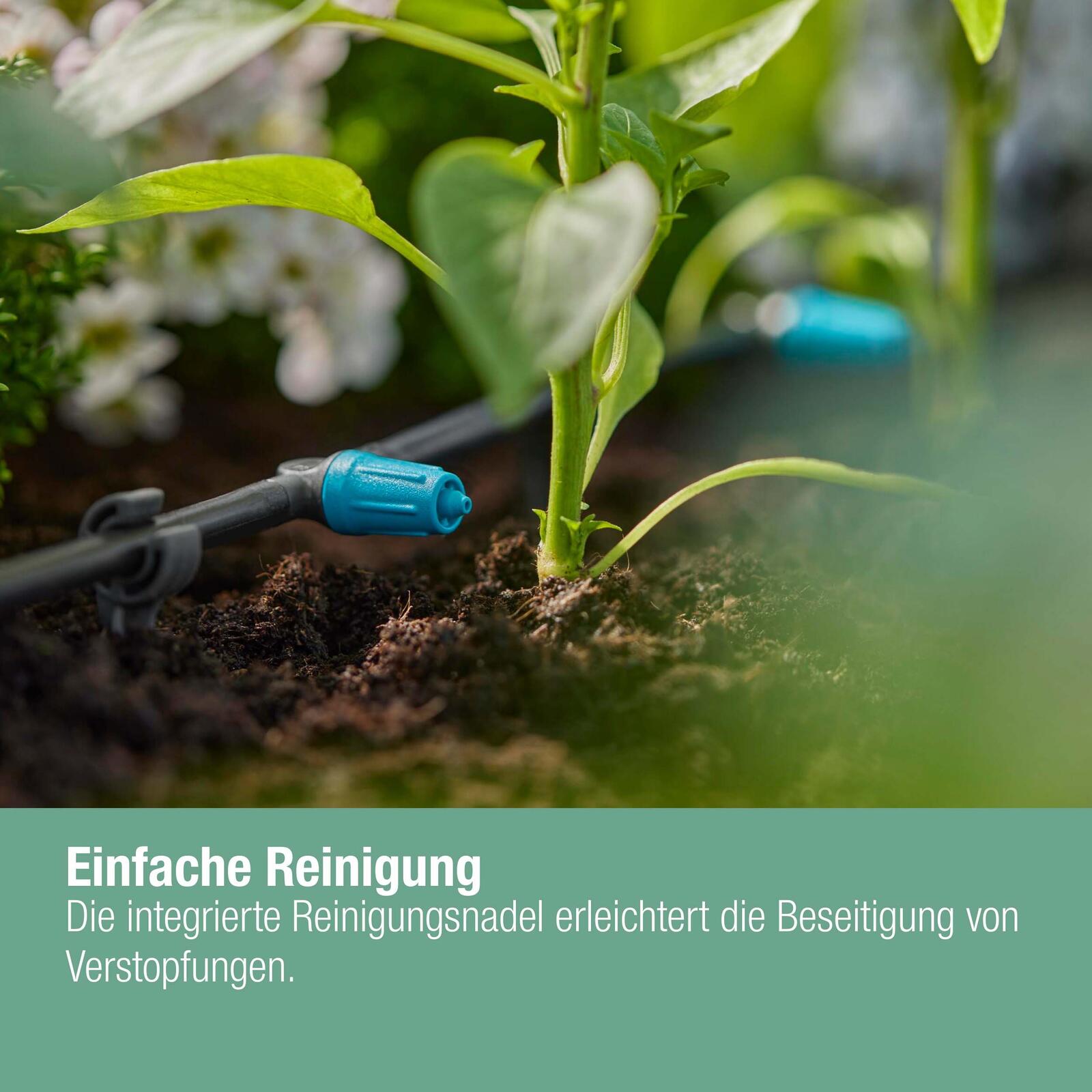 GARDENA Reihentropfer für Tropfschlauch Micro-Drip-System 0-15 l/h