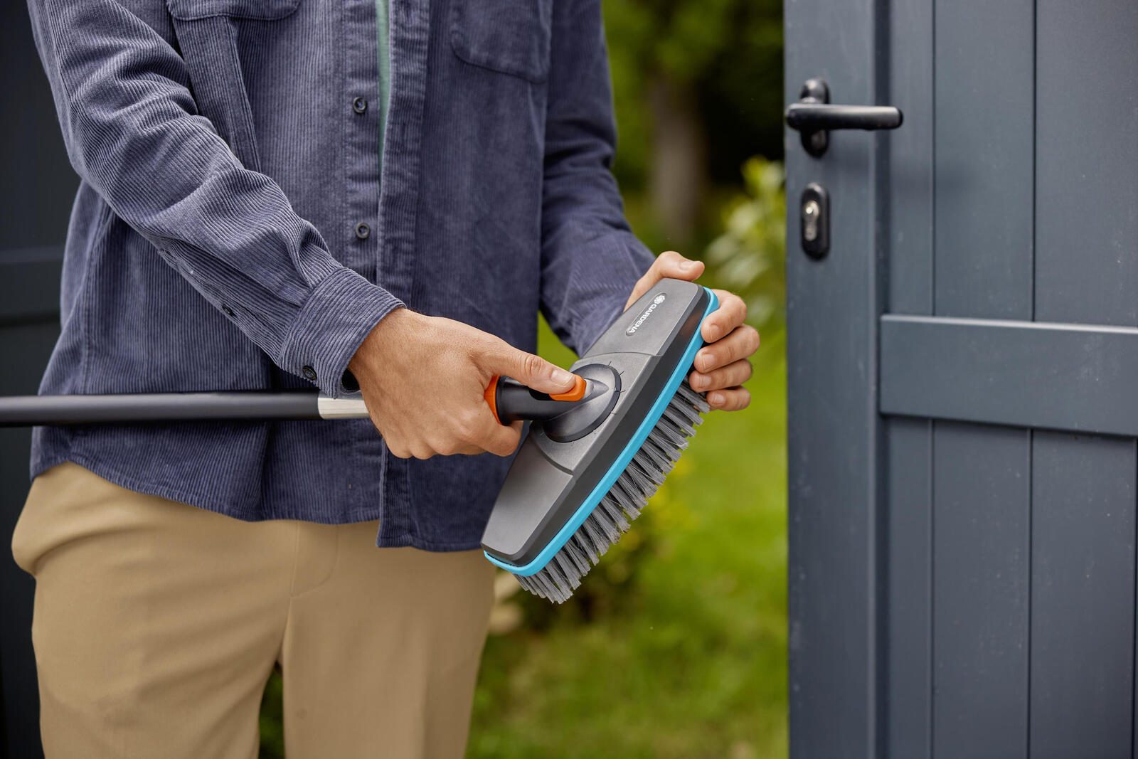 GARDENA Waschbürste für Gartenschlauch Cleansystem soft