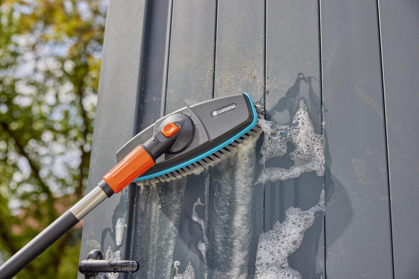 GARDENA Waschbürste für Gartenschlauch Cleansystem soft