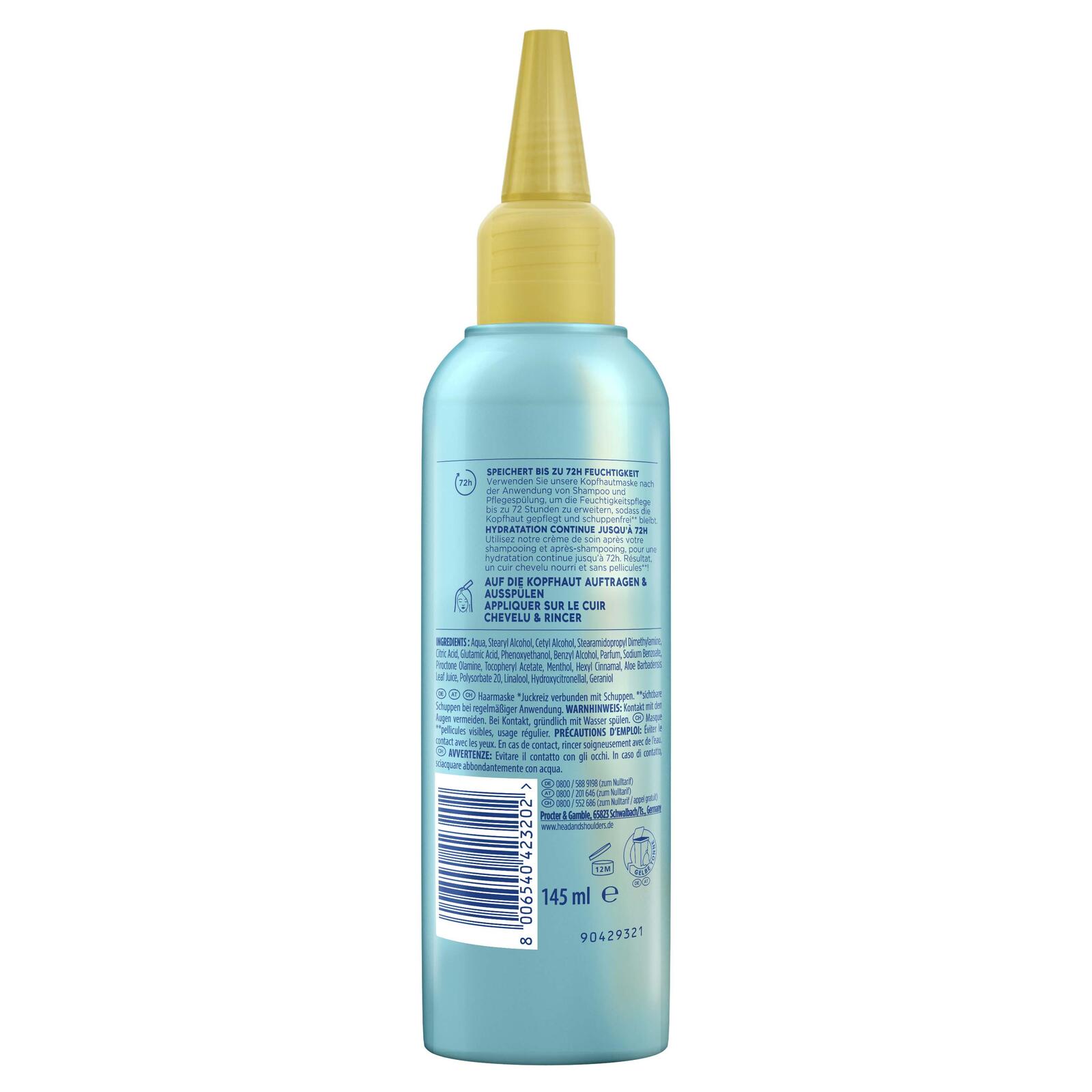 head&shoulders® DERMAXPRO BERUHIGEND Kopfhautmaske 145 ml