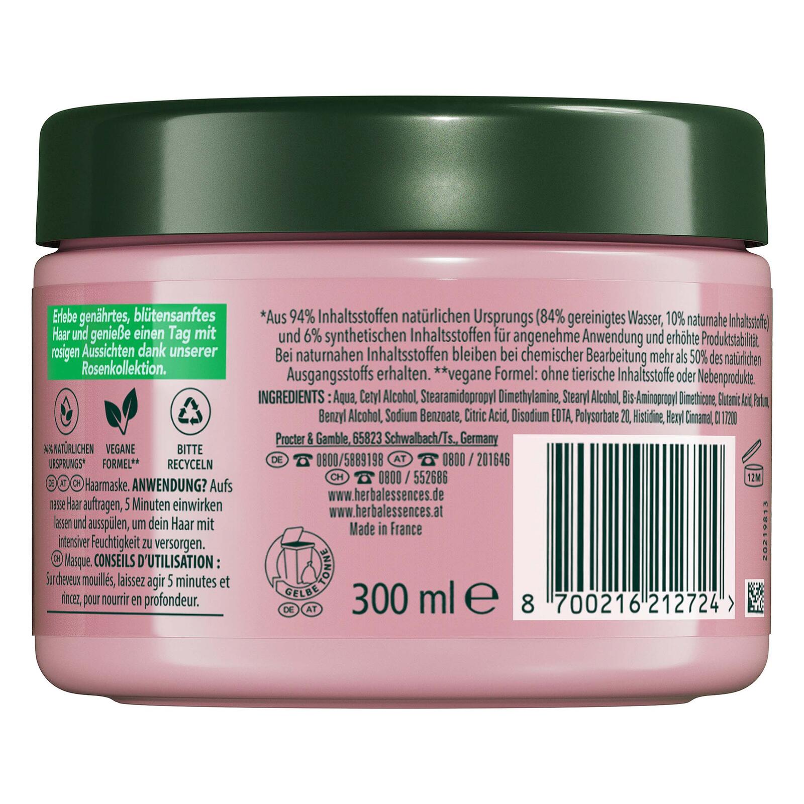 Herbal Essences Rose Haarmaske 300 ml