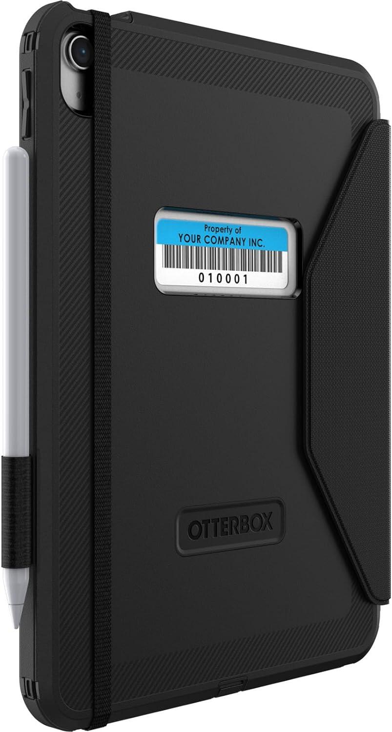 OtterBox Defender Folio Case für Apple iPad der 10. Generation (10.9") - Schwarz