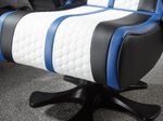 X Rocker Sony Playstation® Legend 2.1 Gaming-Sessel mit Stereo-Lautsprechersystem und Vibrationsmotor - blau/schwarz/weiß