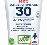 Lavozon LSF 30 Hoch MED Gel Sonnencreme 150 ml
