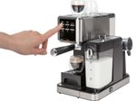 ProfiCook PC-ES-KA 1266 Espressomaschine silber/schwarz
