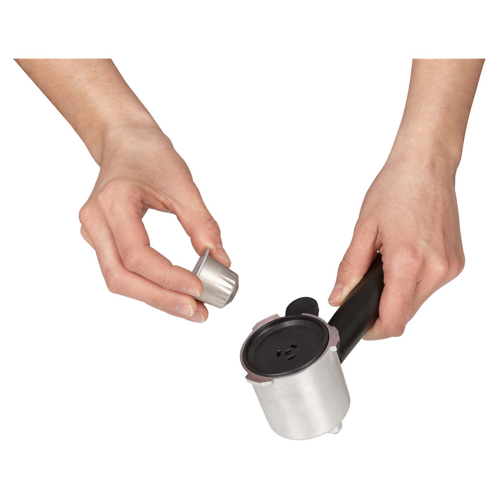 ProfiCook PC-ES-KA 1266 Espressomaschine silber/schwarz