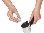 ProfiCook PC-ES-KA 1266 Espressomaschine silber/schwarz