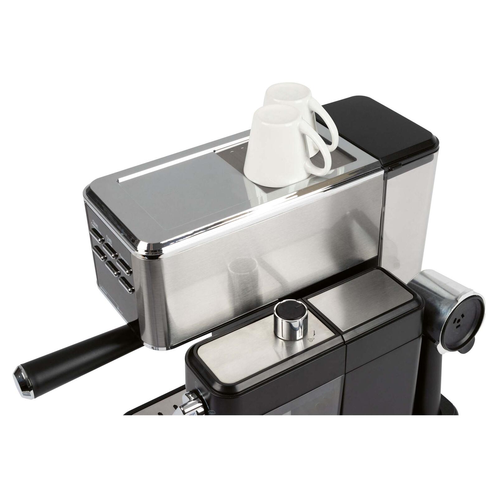 ProfiCook PC-ES-KA 1266 Espressomaschine silber/schwarz