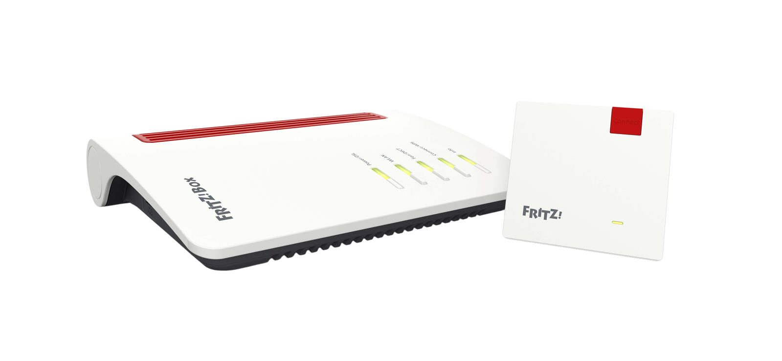 AVM FRITZ! 7530AX + FRITZ! 1200AX Router und Repeater