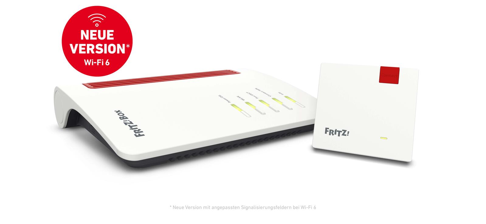 AVM FRITZ! 7530AX + FRITZ! 1200AX Router und Repeater