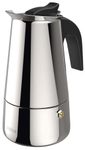 xavax® 4 Tassen Espressokocher silber/schwarz
