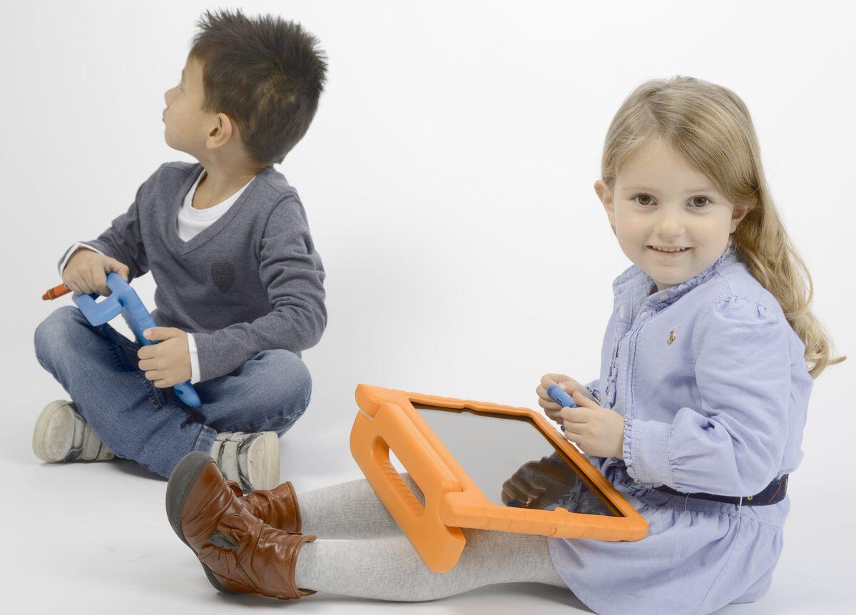 Parat PARAPROJECT® KIDSCOVER für iPad 10,2" (8. & 9.Gen.), inkl. Stylus, orange