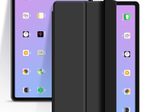 eSTUFF DENVER Folio Case für das iPad Air 13" (2024 & 2025) - Black PU leather