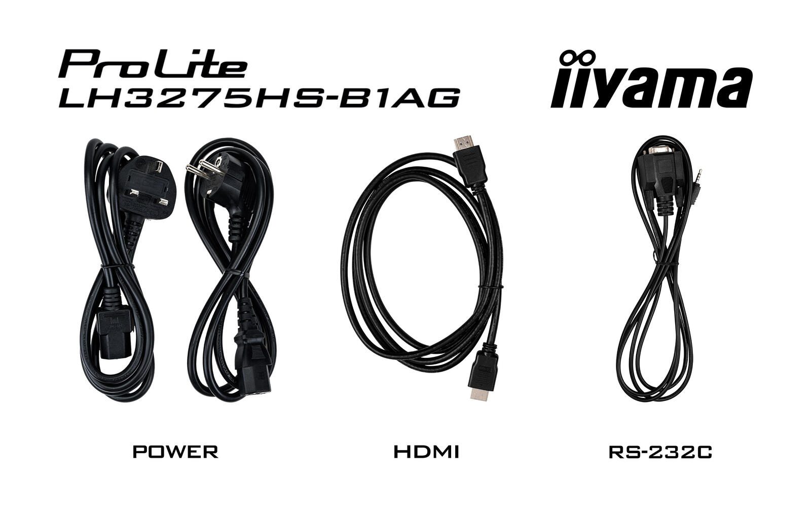 iiyama ProLite LH3275HS-B1AG Digital Signage Display 80 cm (32 Zoll)