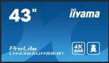 iiyama ProLite LH4365UHSB-B1 Signage Display 108cm (42,5Zoll)