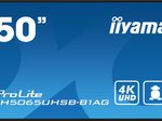 iiyama ProLite LH5065UHSB-B1AG Signage Display 125.7﻿ cm (50 Zoll)
